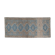 Distressed Turkish Oushak Rug Runner 142 x 324 cm