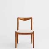 Set of 2 mid-century Danish dining chairs by H.W. Klein