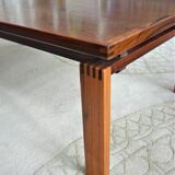 Scandinavian coffee table in Rio rosewood stamped Trioh