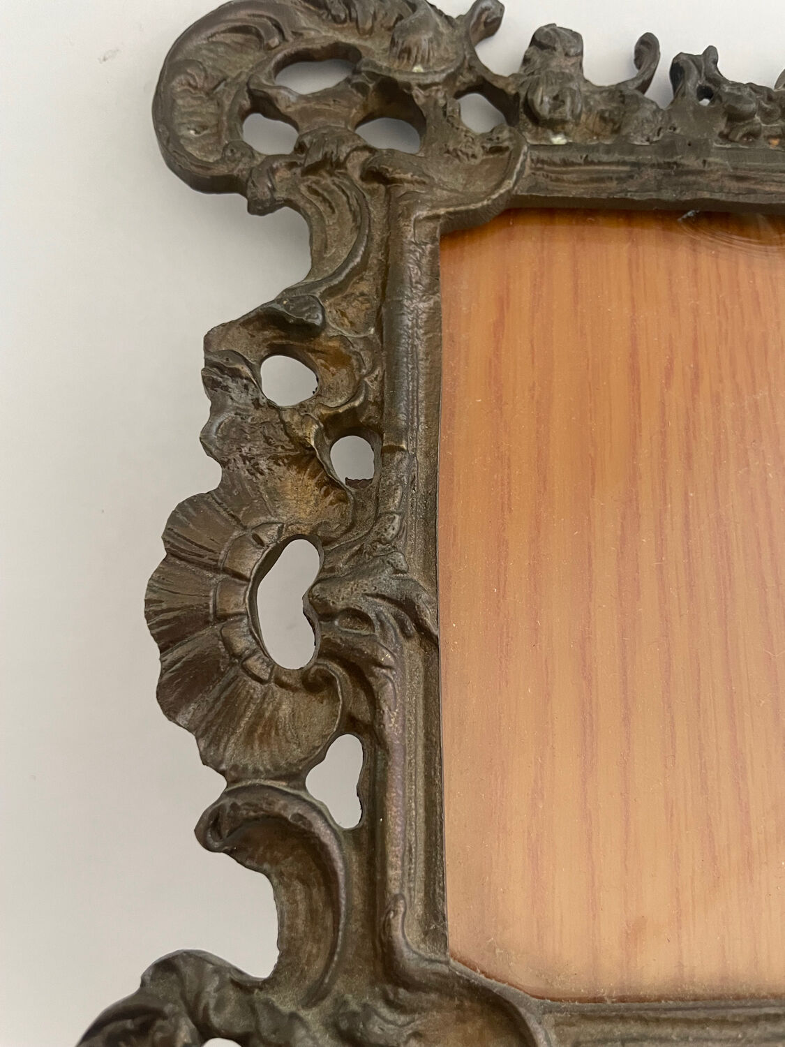 Old bronze frame nineteenth