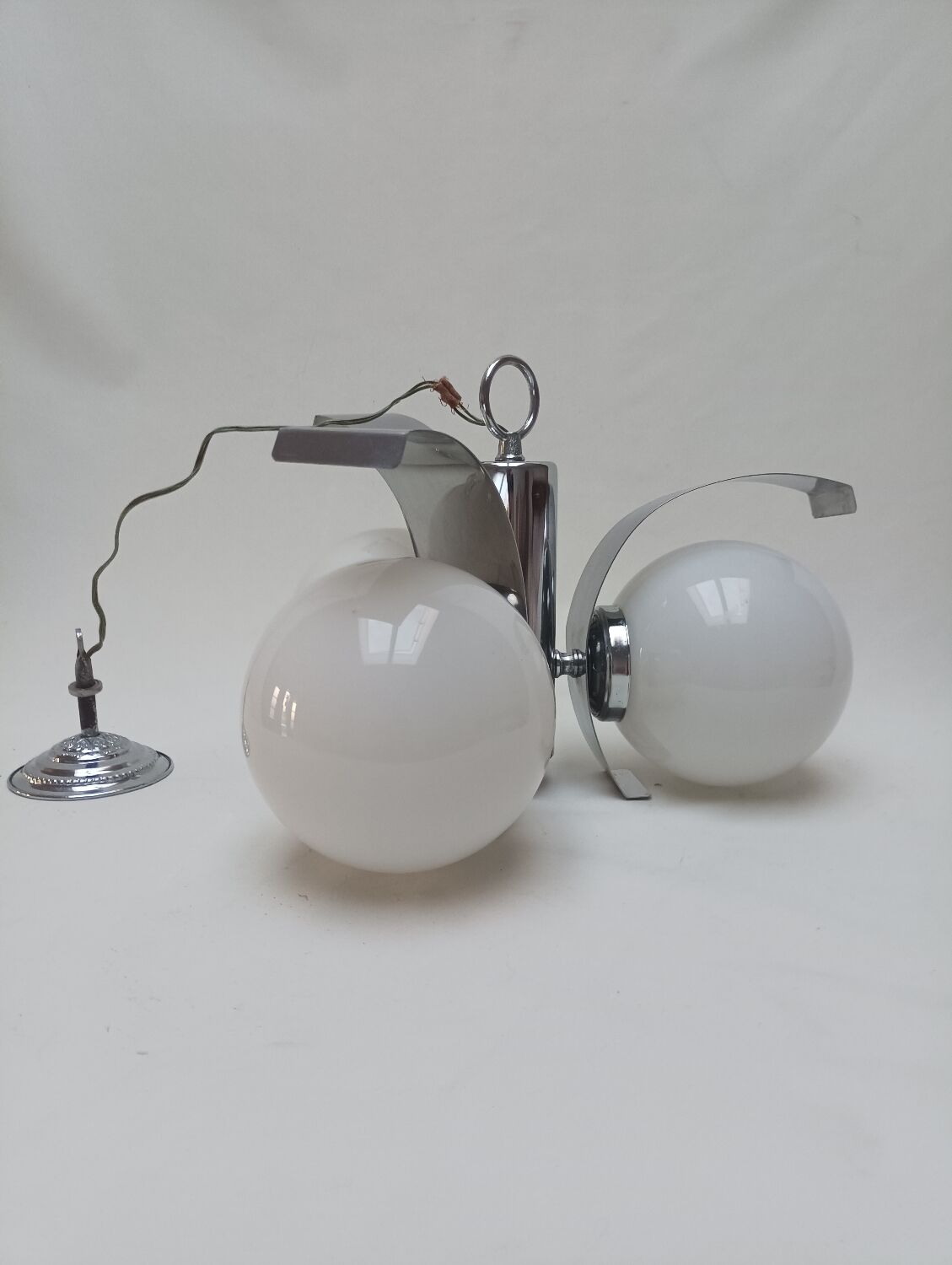 Lampe à suspension Space Age années 60/70