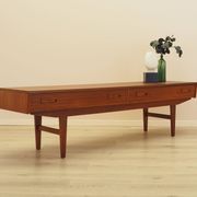 Teak lowboard, Danish design, 1960s, made in Denmark