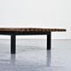 Cansado bench in mahogany by Charlotte Perriand, circa 1962.
