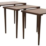 Tables gigognes en palissandre 'Fensmark'