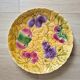 Round slip dish, Sarreguemines earthenware