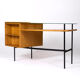 Bureau en bois et verre par Jean René Picard, 1960s