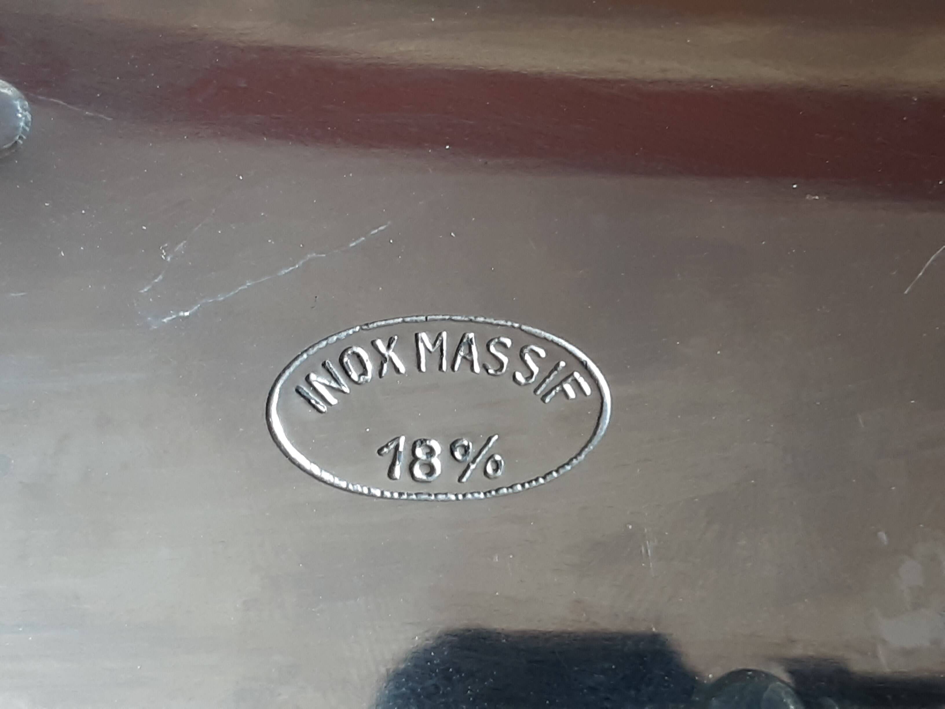 Soupière inox originale