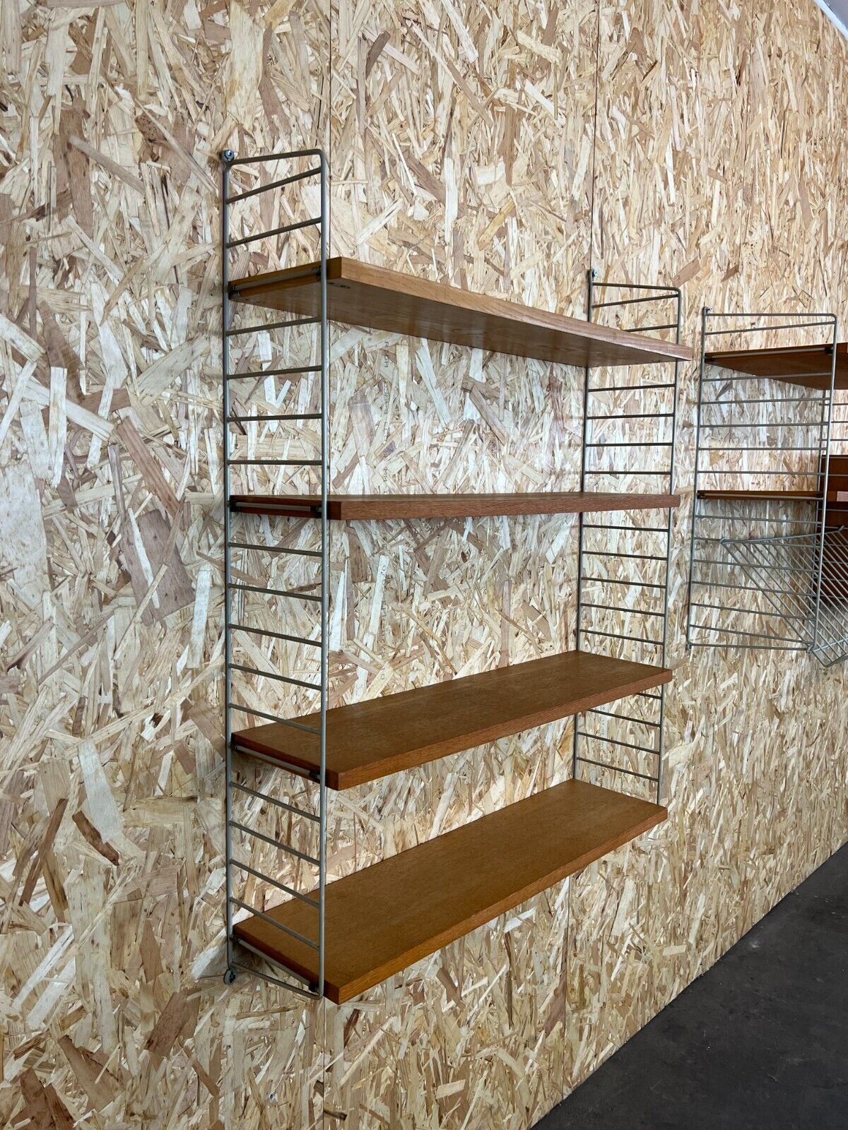 60's 70's oak string shelf module by Kajsa & Nils "Nisse" Strinning Sweden