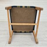 1970s, set 6 pcs of Danish dinning chairs, original good condition, furniture wool.