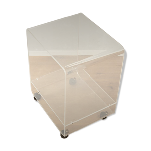 Table d'appoint en acrylique