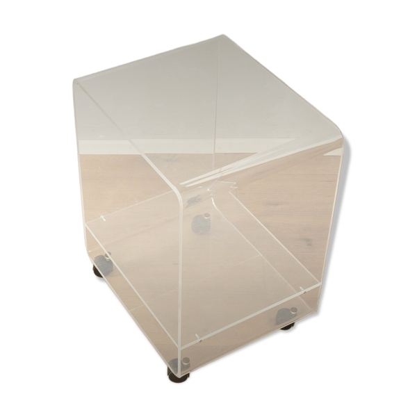 Table d'appoint en acrylique des années 1960