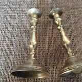 Copper candlesticks
