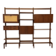 Système mural autoportant vintage Torbjorn Afdal Design scandinave des années 60