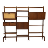 Vintage freestanding wall system Torbjorn Afdal 60's Scandinavian Design