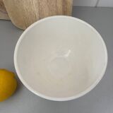 Antique faceted earthenware bowl