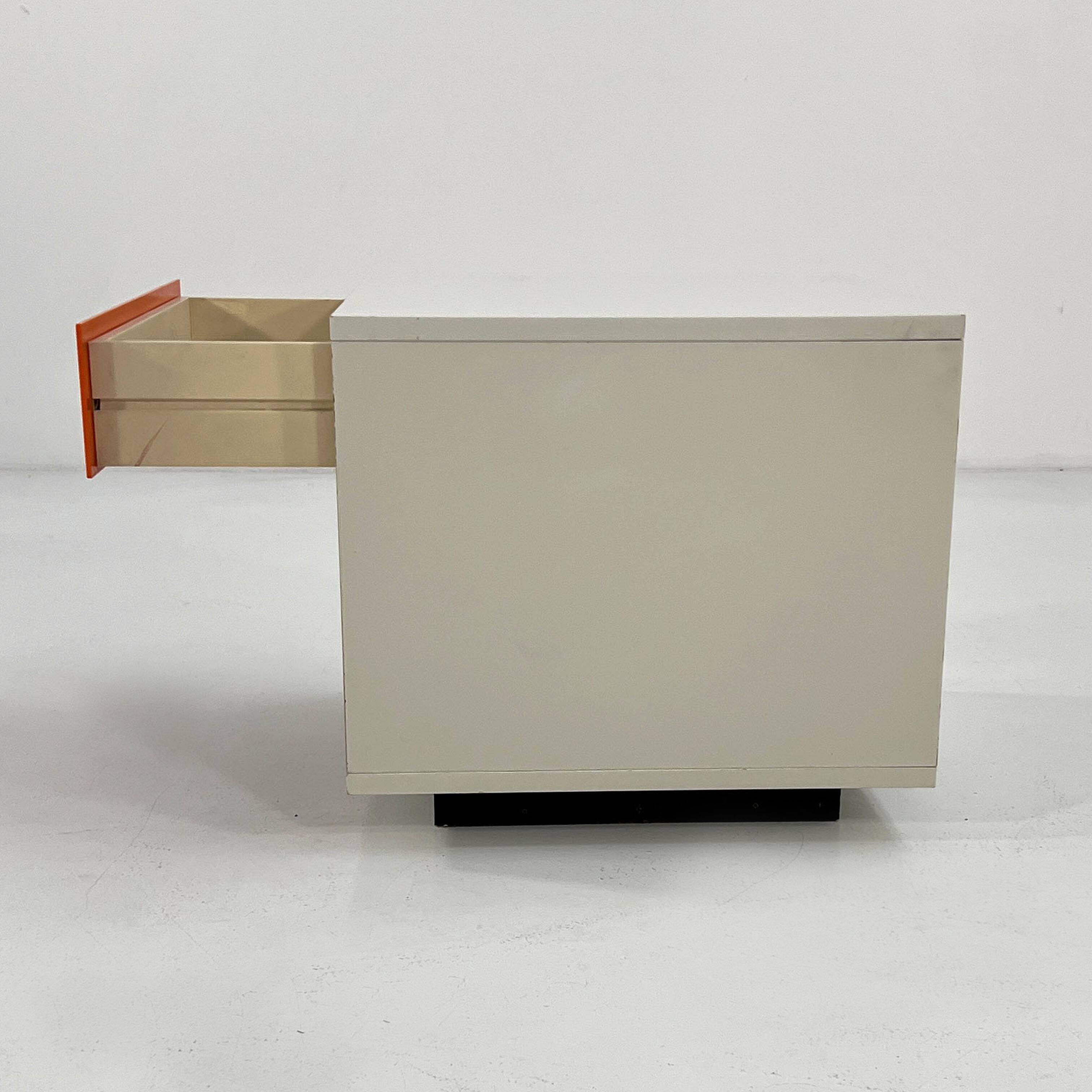 Nightstand DF 2000 by Raymond Loewy for Doubinsky Frères, 1960