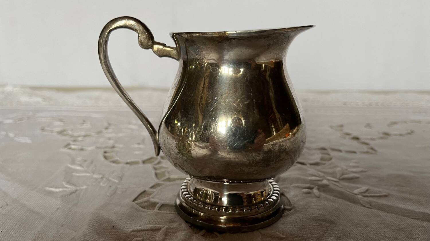 Old silver metal tea/coffee service