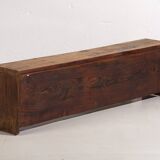 Antique wabi sabi style low cabinet (c.1900)