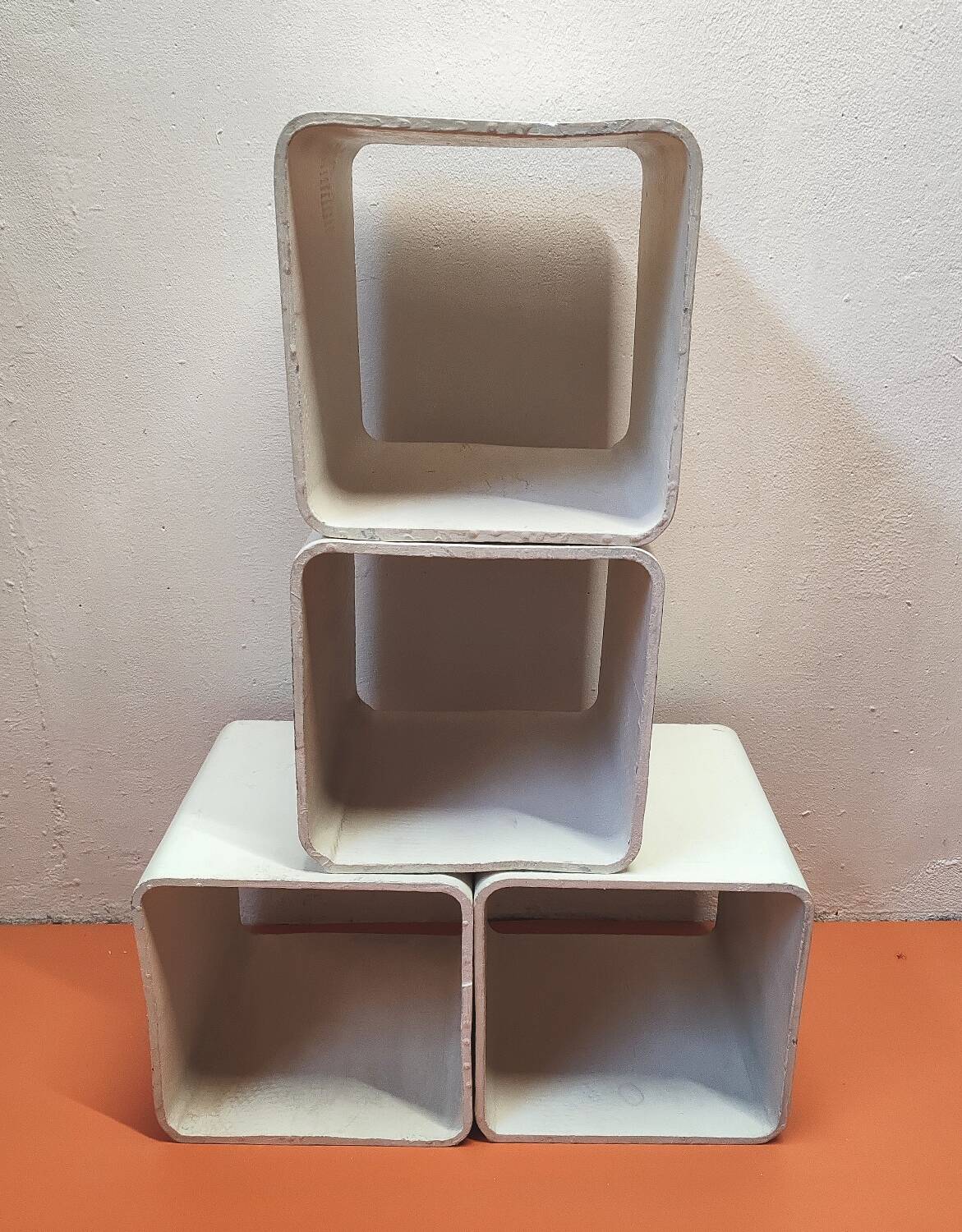 Willy Guhl modular shelving unit design attributed to G.Ifert60s 70s