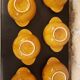 6 stoneware bowls with handles - excellent condition