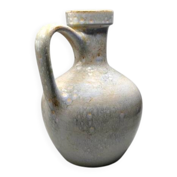 Vintage ceramic jug Pierrefonds France 1970-80s