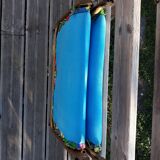 Sunbathing deckchair camp bed La Hutte