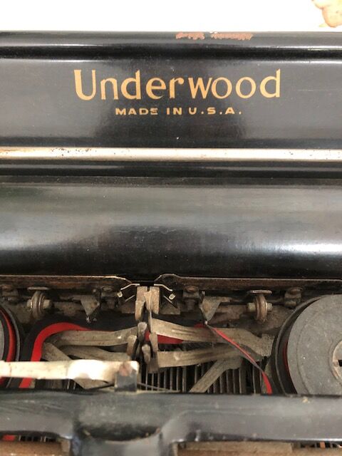Underwood Patented typewriter