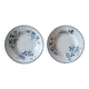 2 Acacia soup plates