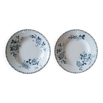 2 assiettes creuses Acacia
