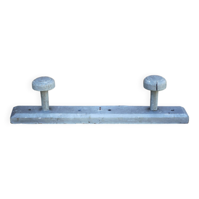 Porte-manteau mural vintage, porte-manteau bois, patères bois