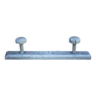 Vintage wall coat rack, wooden coat rack, wooden hooks