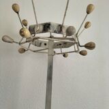 Porte manteaux en métal d'atelier années 50