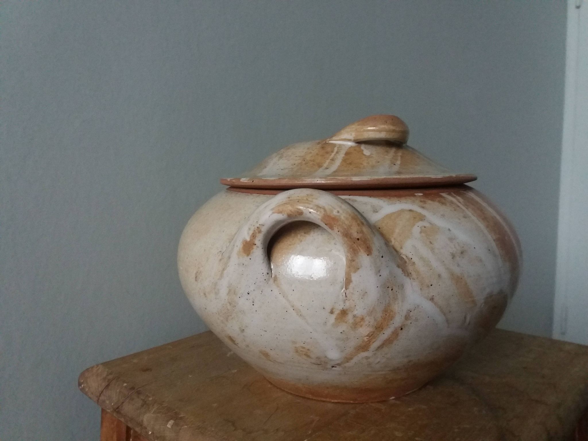 Soupière en grès de Puisaye