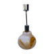 Suspension lamp 70s glass