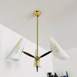 Brass Chandelier by Rupert Nikoll