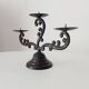 Old enamelled cast iron chandelier