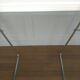 Smoked glass rectangular table