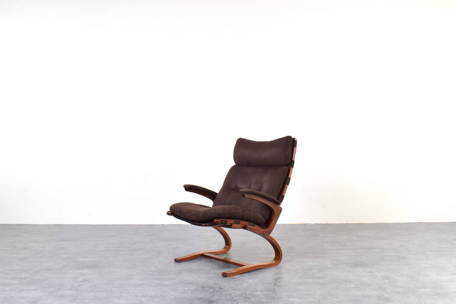 Mid-Century Lounge Chair by Elsa & Nordahl Solheim for Rybo Rykken, 1960s
