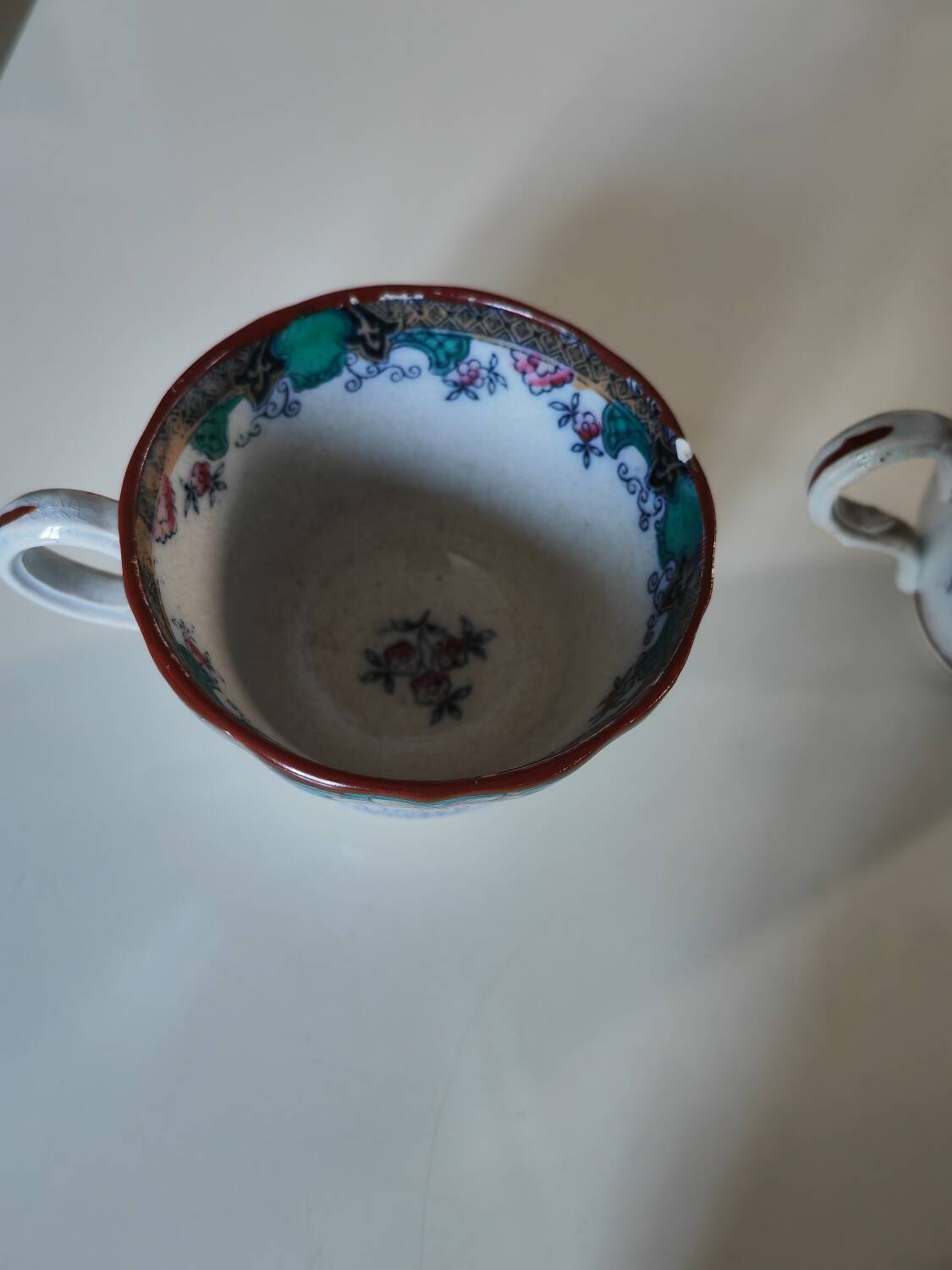 5 Canton Boch Frères cups