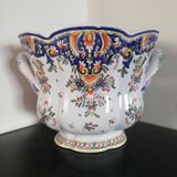 Earthenware pot cover Décor Desvres handmade AD