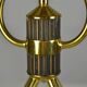 Brass candelabra by Gunnar Ander for Ystad-Metall , Sweden 1950s