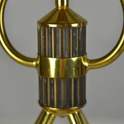 Brass candelabra by Gunnar Ander for Ystad-Metall , Sweden 1950s