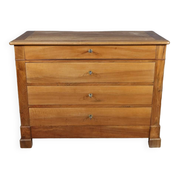 Commode en Noyer, époque Restauration – 1ère Partie XIXe