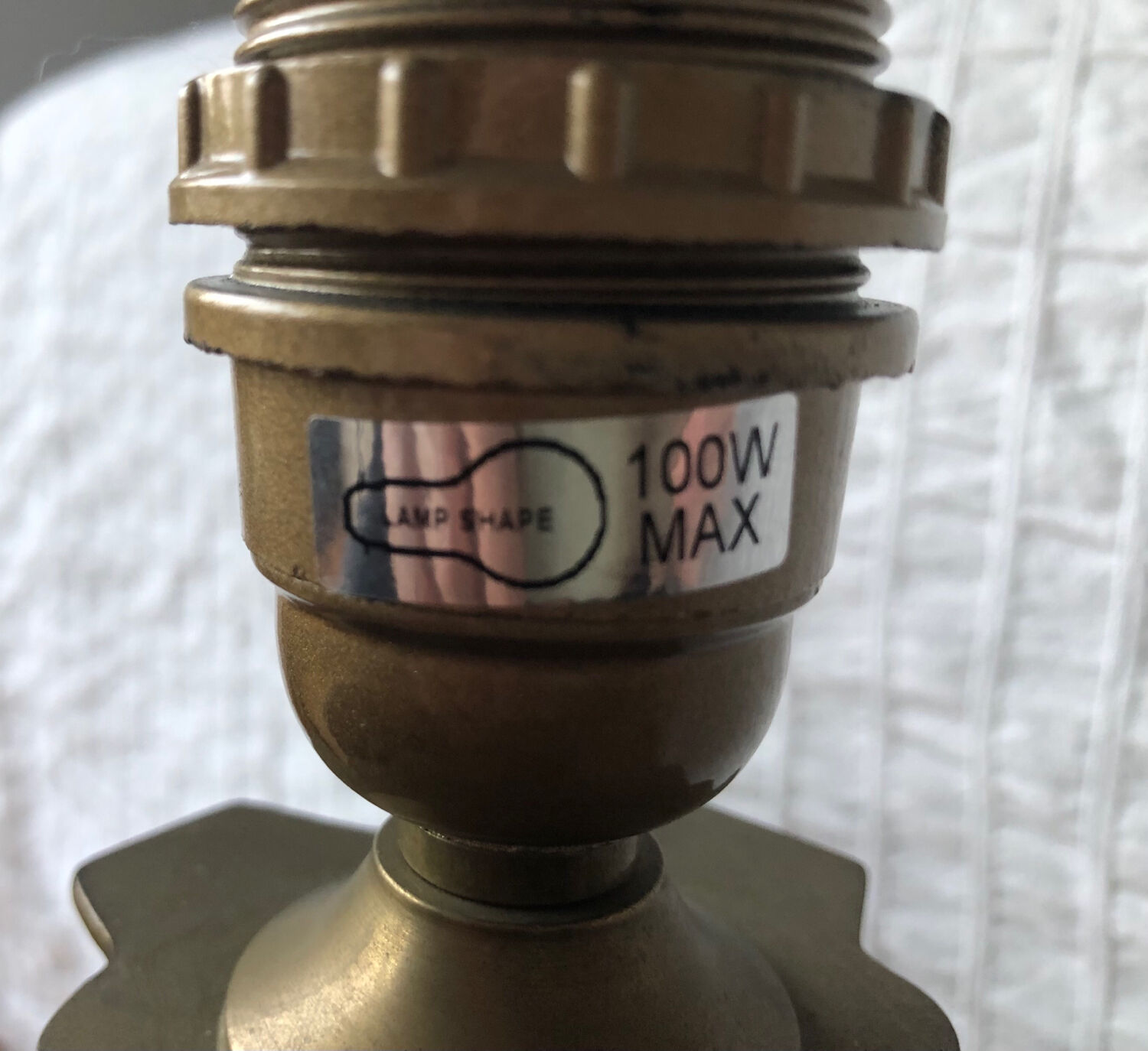 Pair of Corinthian column lamps Laura Ashley