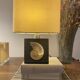 1970s lamp base, 2M fabric cable