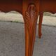 Table ovale avec rallonges, style Louis XV