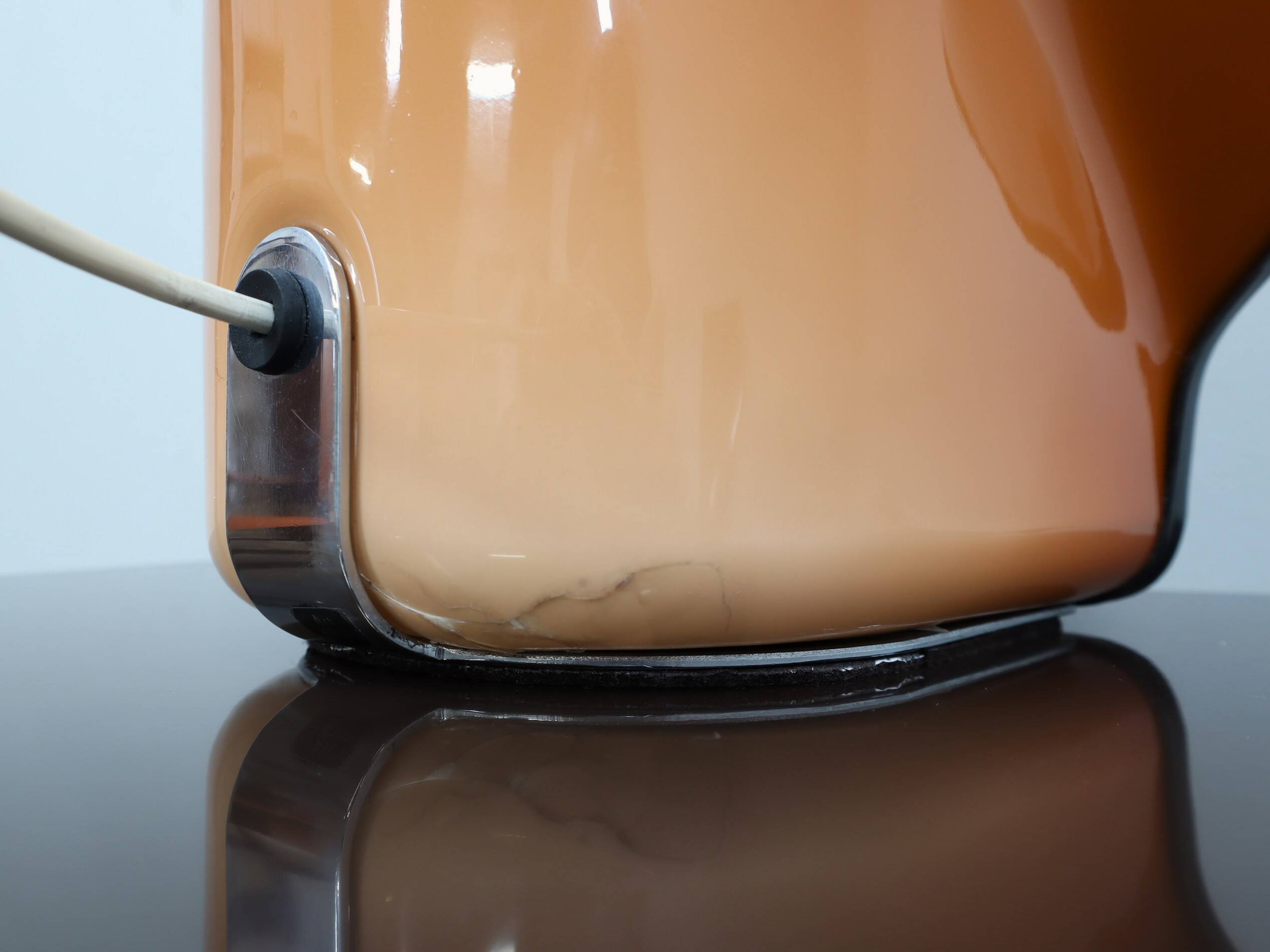 Original space age Fabio Lenci "Birghitta" table lamp for iGuzzini 1960s