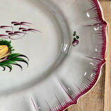 Dish Luneville XIXth