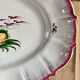 Dish Luneville XIXth