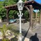 17 lampadaires en fonte